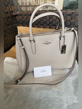 Coach Surrey Carryall Satchel Crossbody Bag NWOT